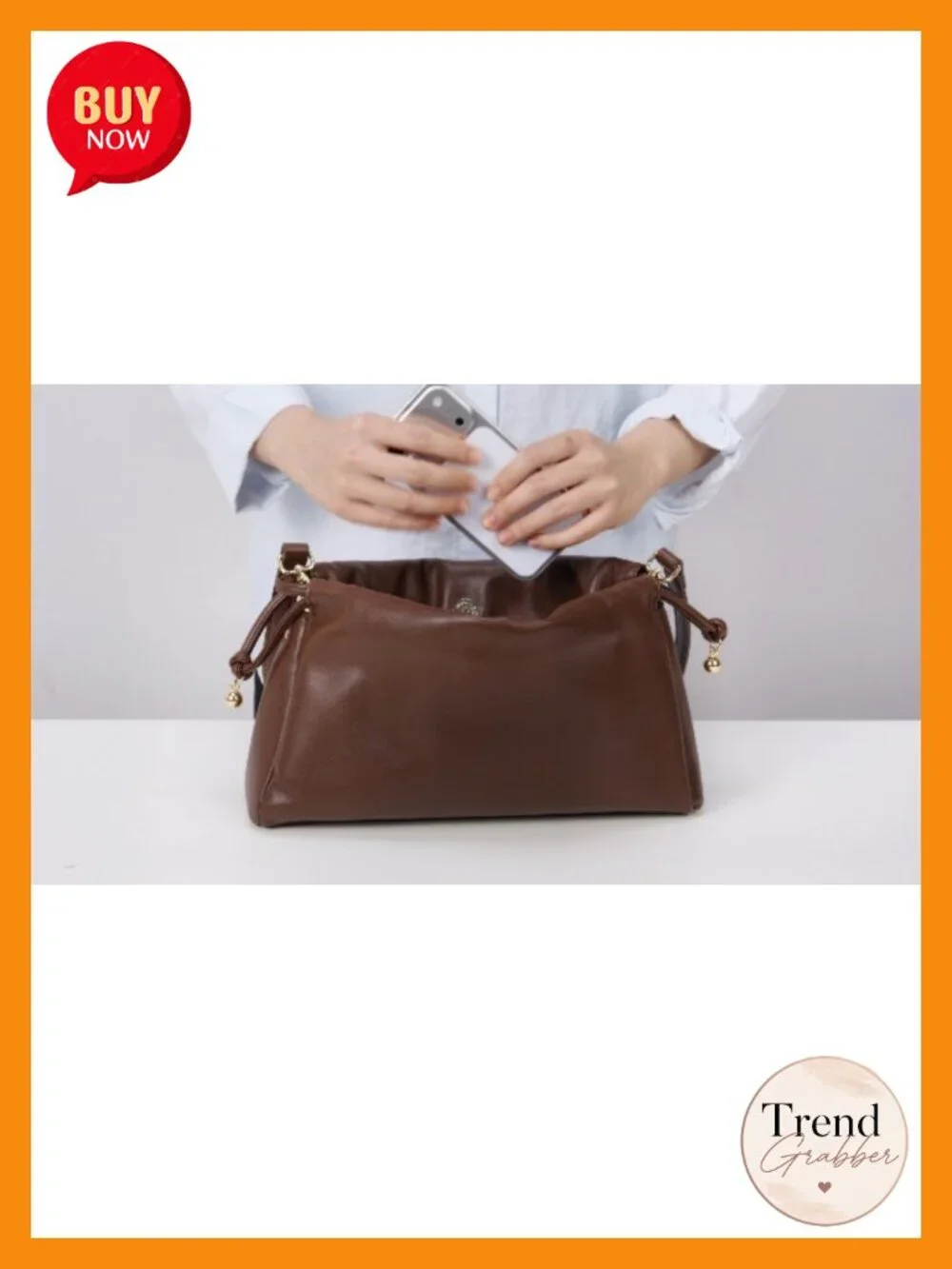 Vegan Leather Hobo Handbag Crossbody Shoulder Bag with Adjustable Strap